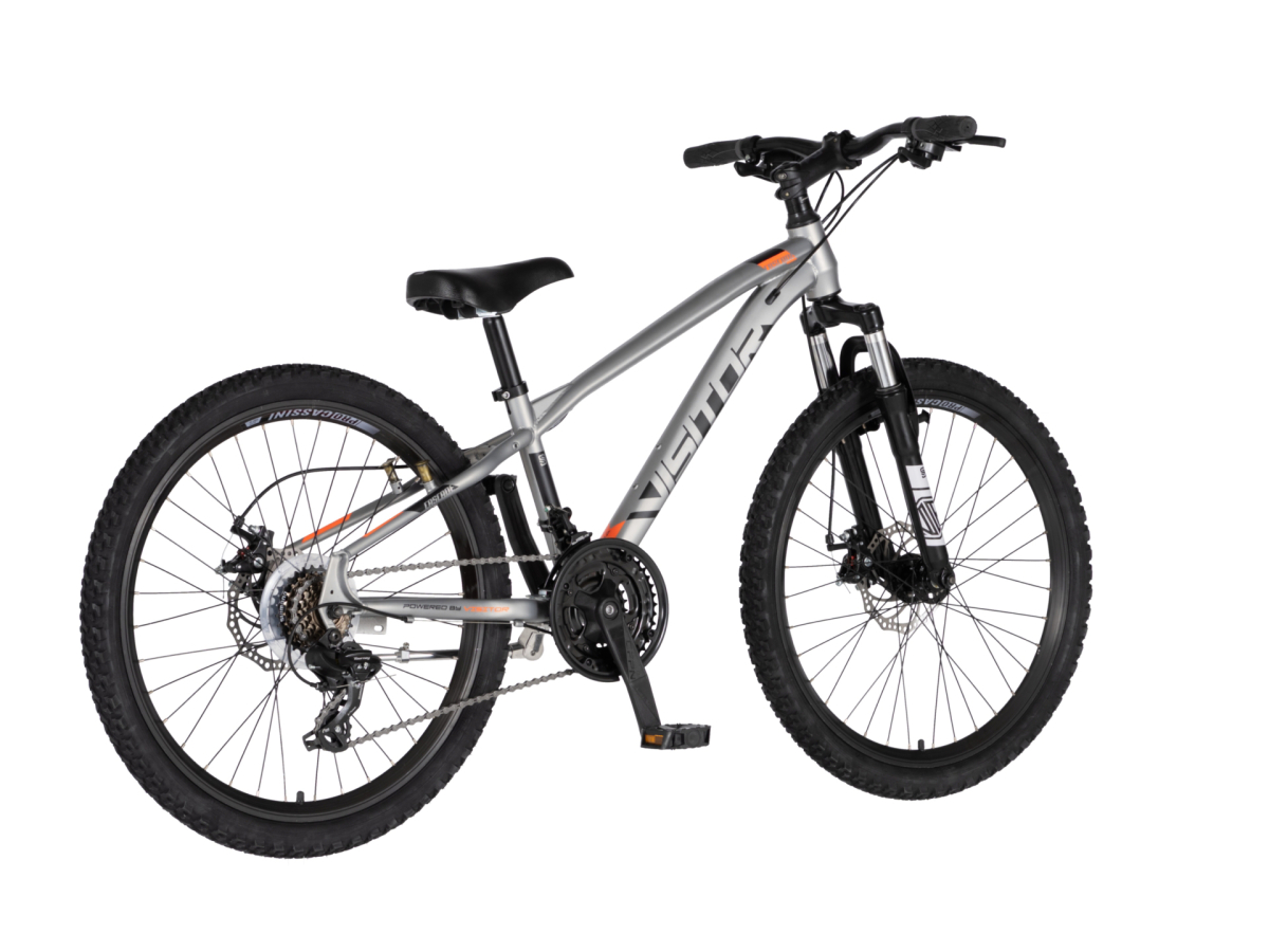 Bicikl Visitor Cascade 24" srebrno narandžasti