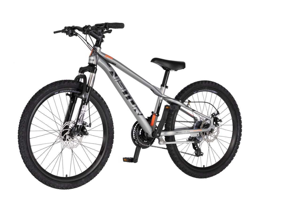 Bicikl Visitor Cascade 24" srebrno narandžasti