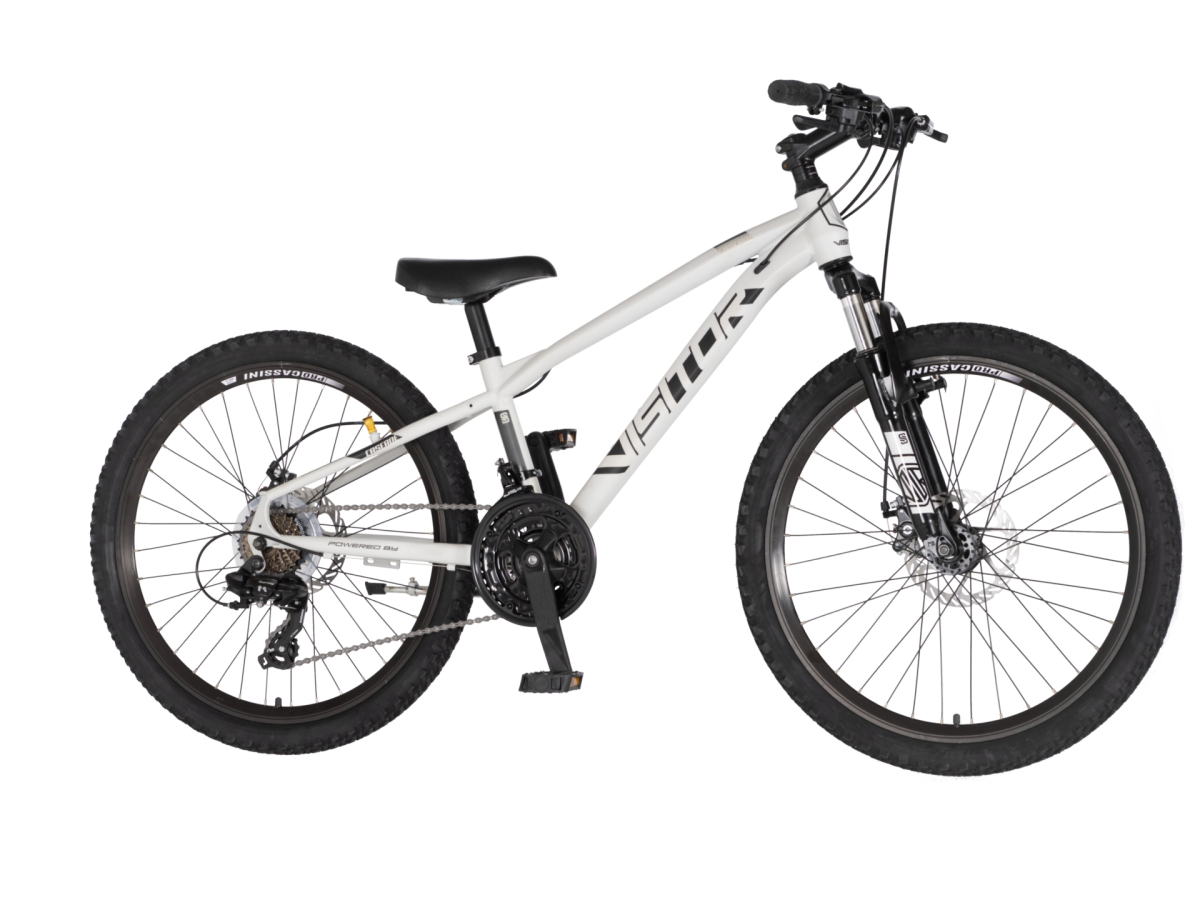 Bicikl Visitor Cascade 24" sivo beli
