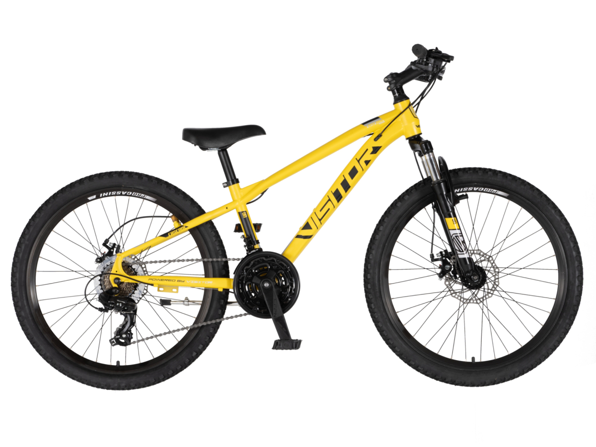 Bicikl Visitor Cascade 24" žuto crni