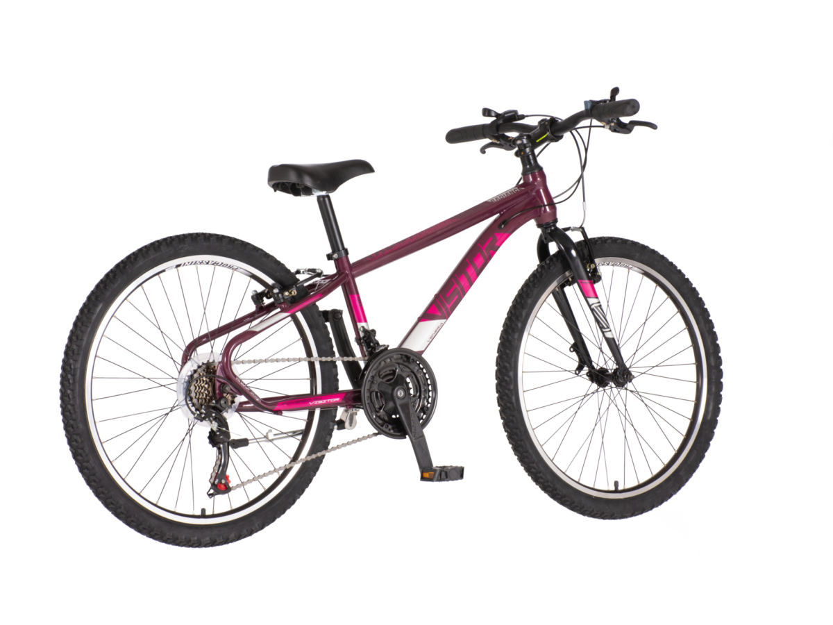 Bicikl Visitor Radiance 24" bordo roze