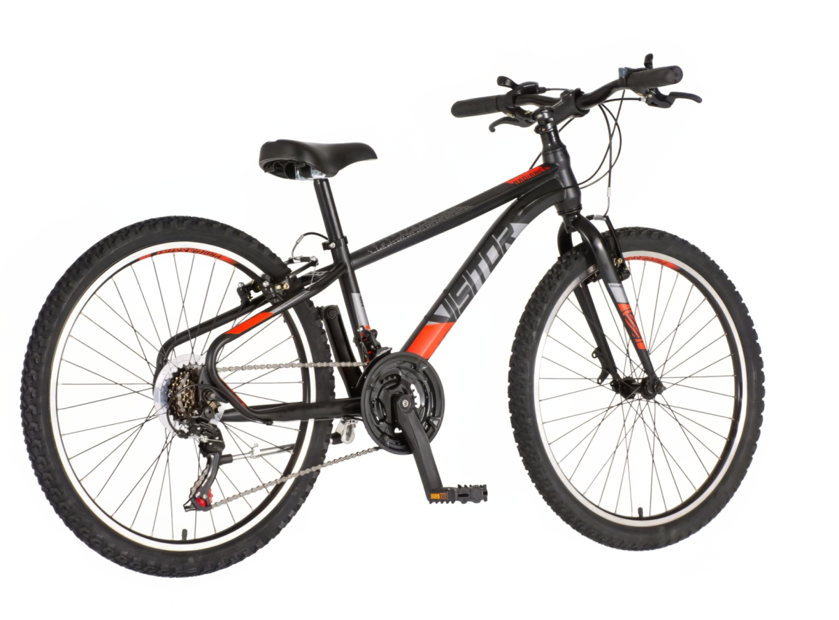 Bicikl Visitor Radiance 24" crno crveni