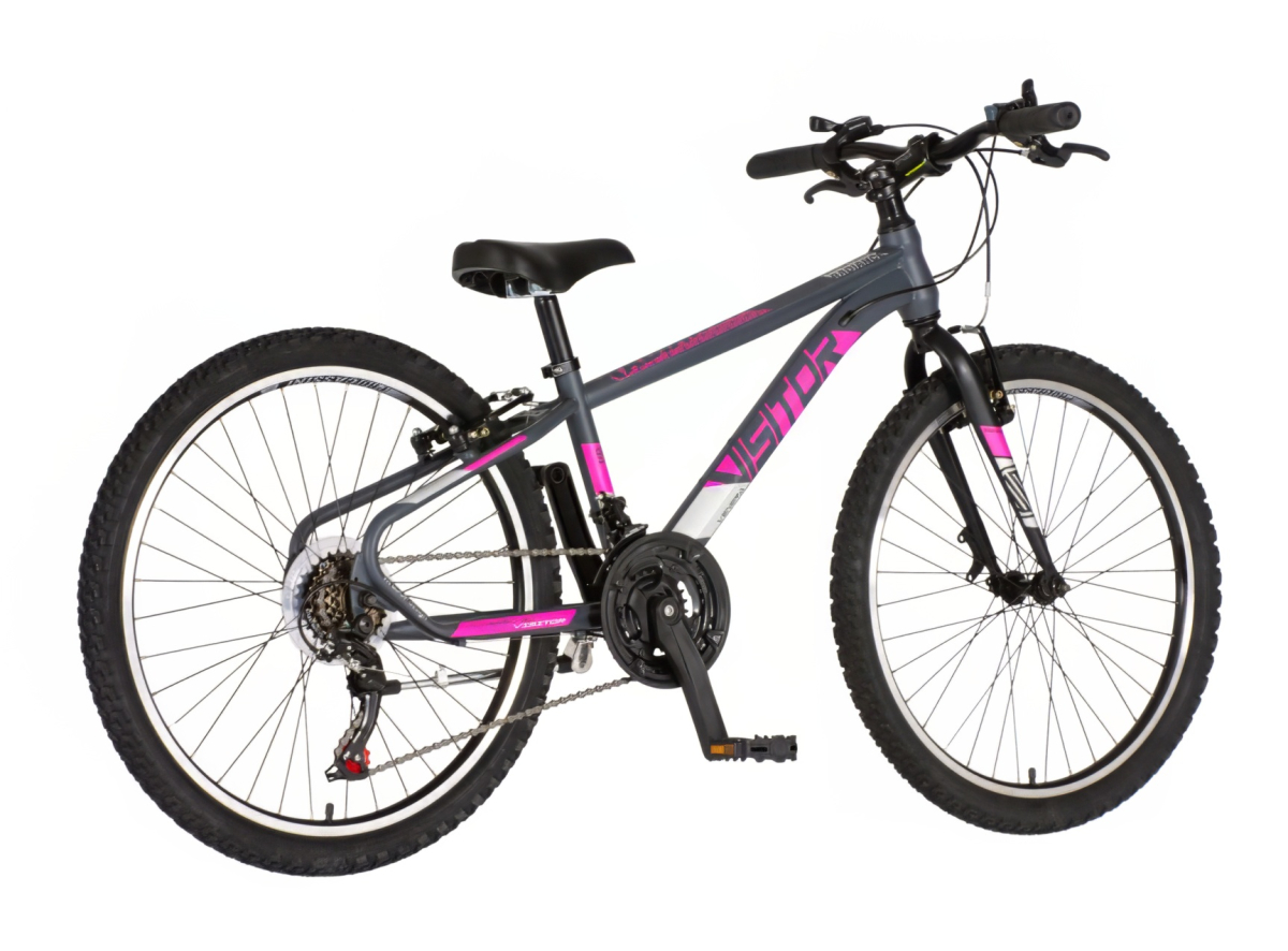 Bicikl Visitor Radiance 24" sivo roze