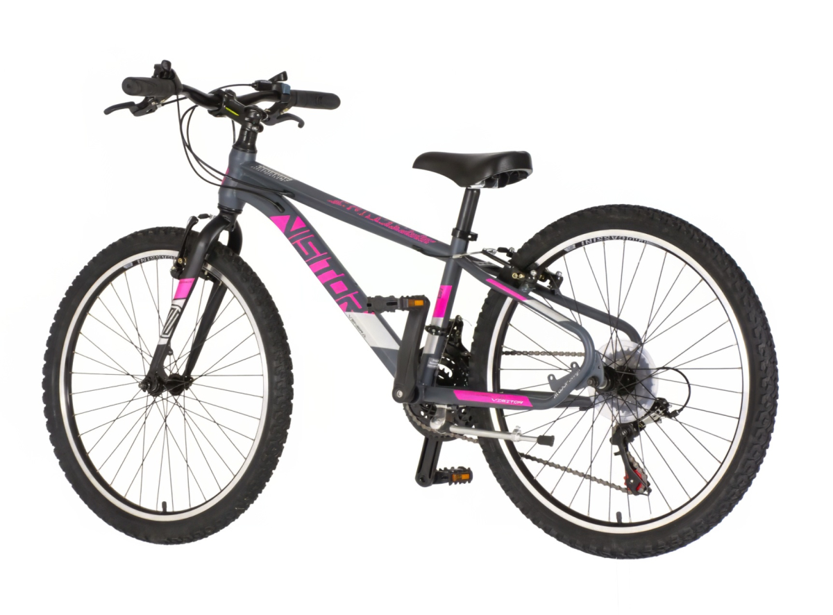 Bicikl Visitor Radiance 24" sivo roze