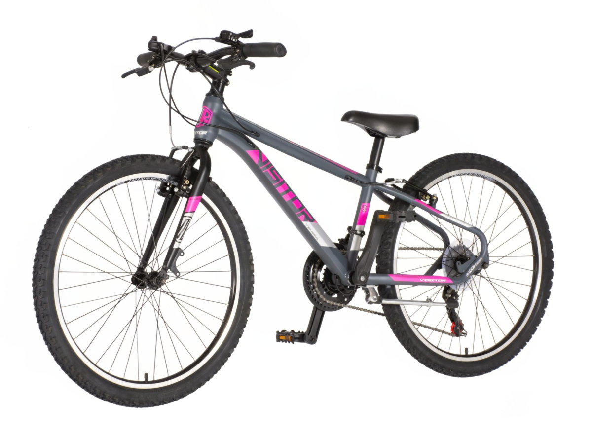 Bicikl Visitor Radiance 24" sivo roze