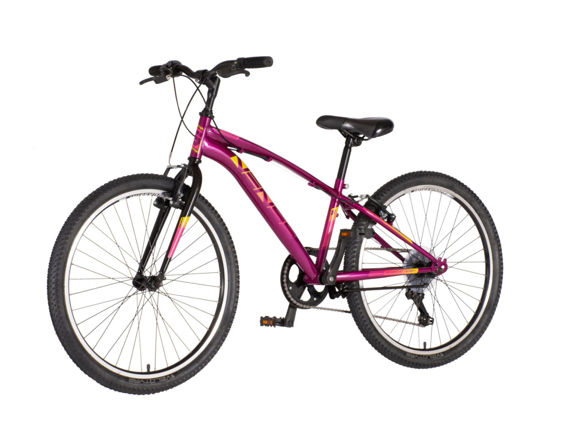 Bicikl Venssini Arcadia 24" bordo roze