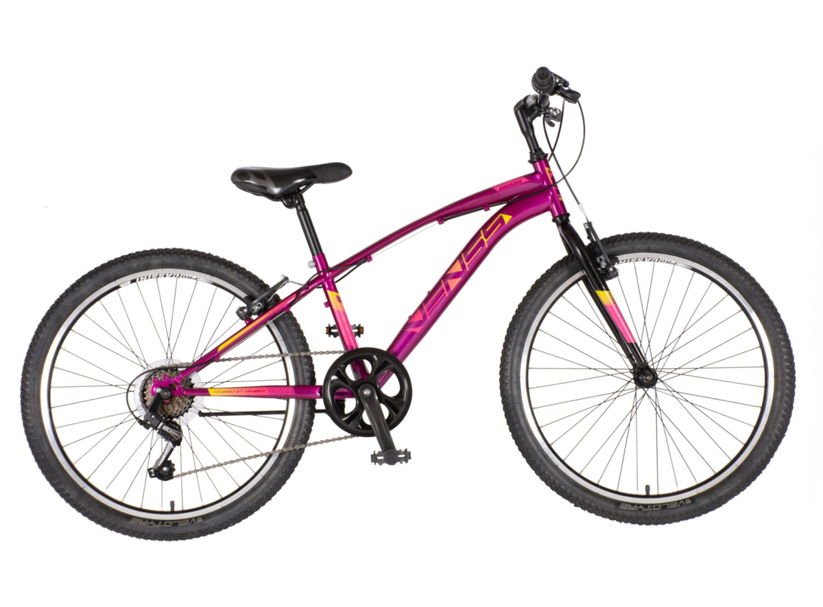 Bicikl Venssini Arcadia 24" bordo roze