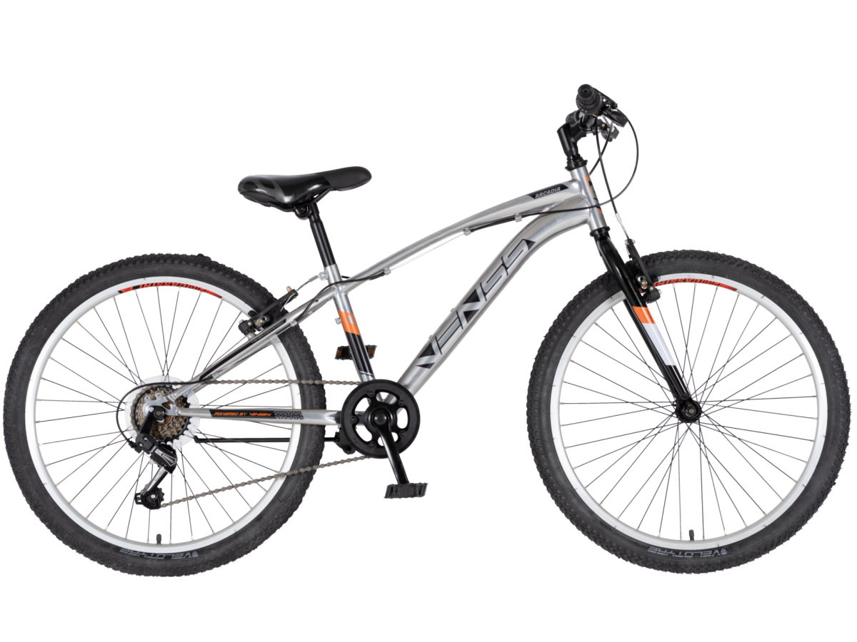 Bicikl Venssini Arcadia 24" srebrno crni