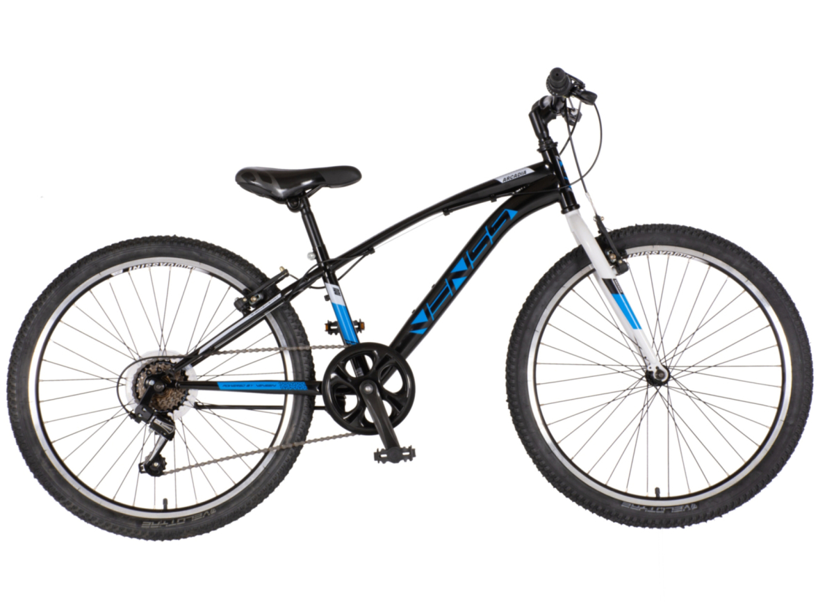 Bicikl Venssini Arcadia 24" crno plavi