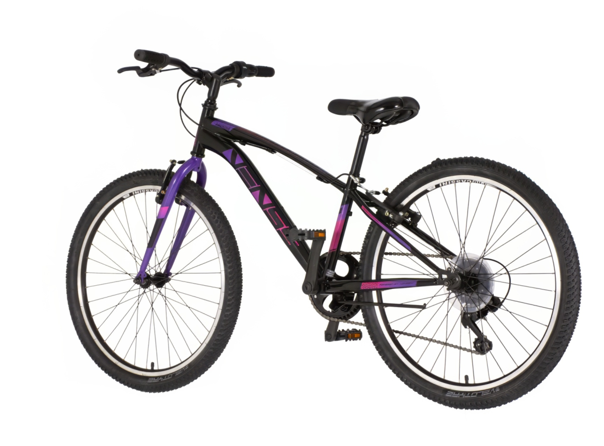 Bicikl Venssini Arcadia 24" crno ljubičasti