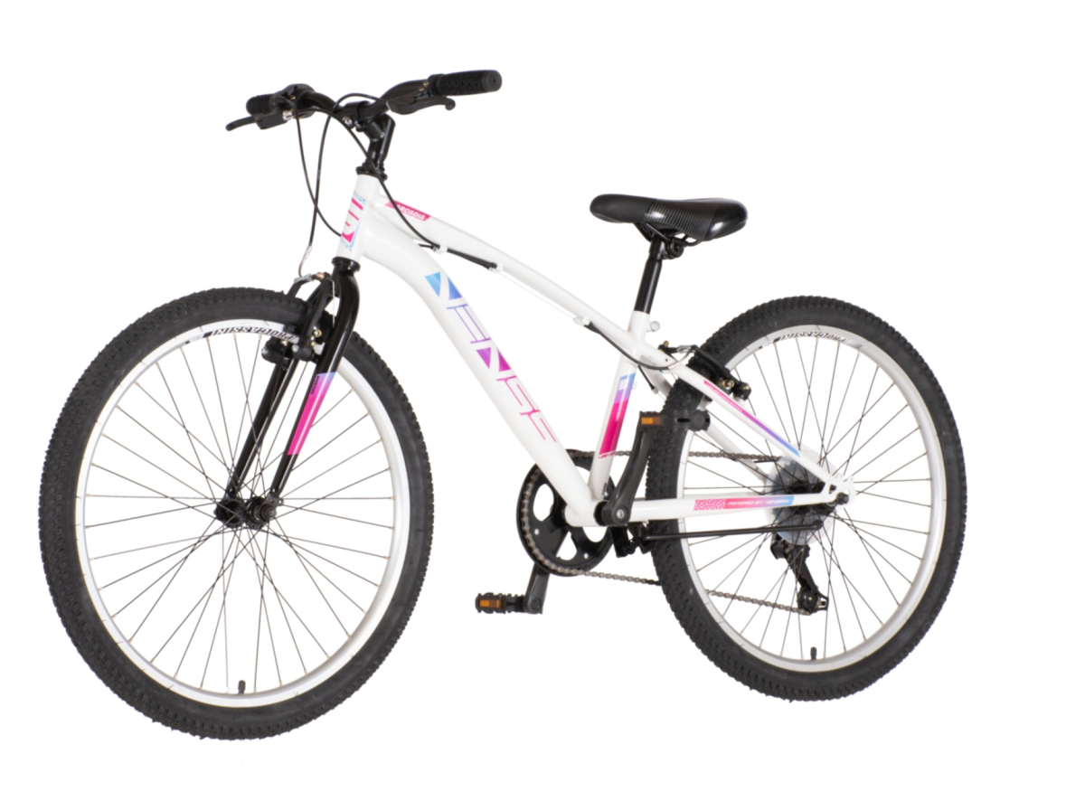 Bicikl Venssini Arcadia 24" belo roze