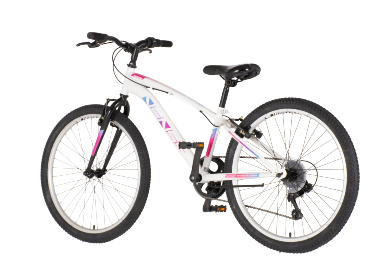 Bicikl Venssini Arcadia 24" belo roze
