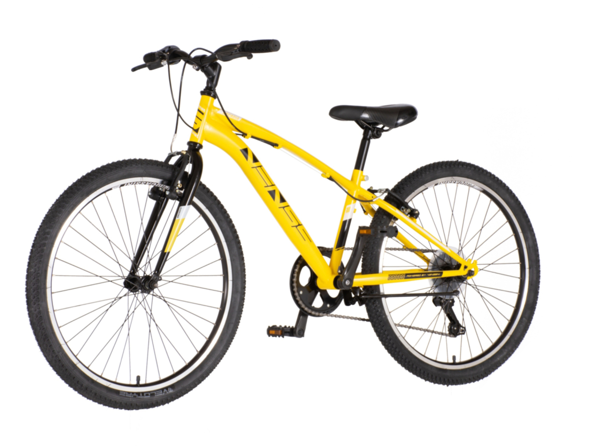 Bicikl Venssini Arcadia 24" žuto crni