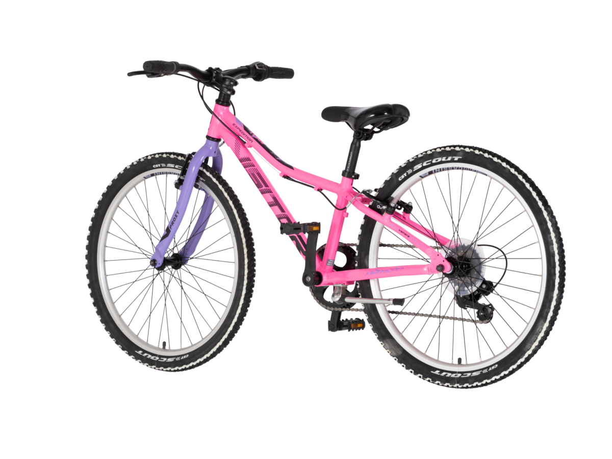 Bicikl Visitor Proxy 24" roze ljubičasti