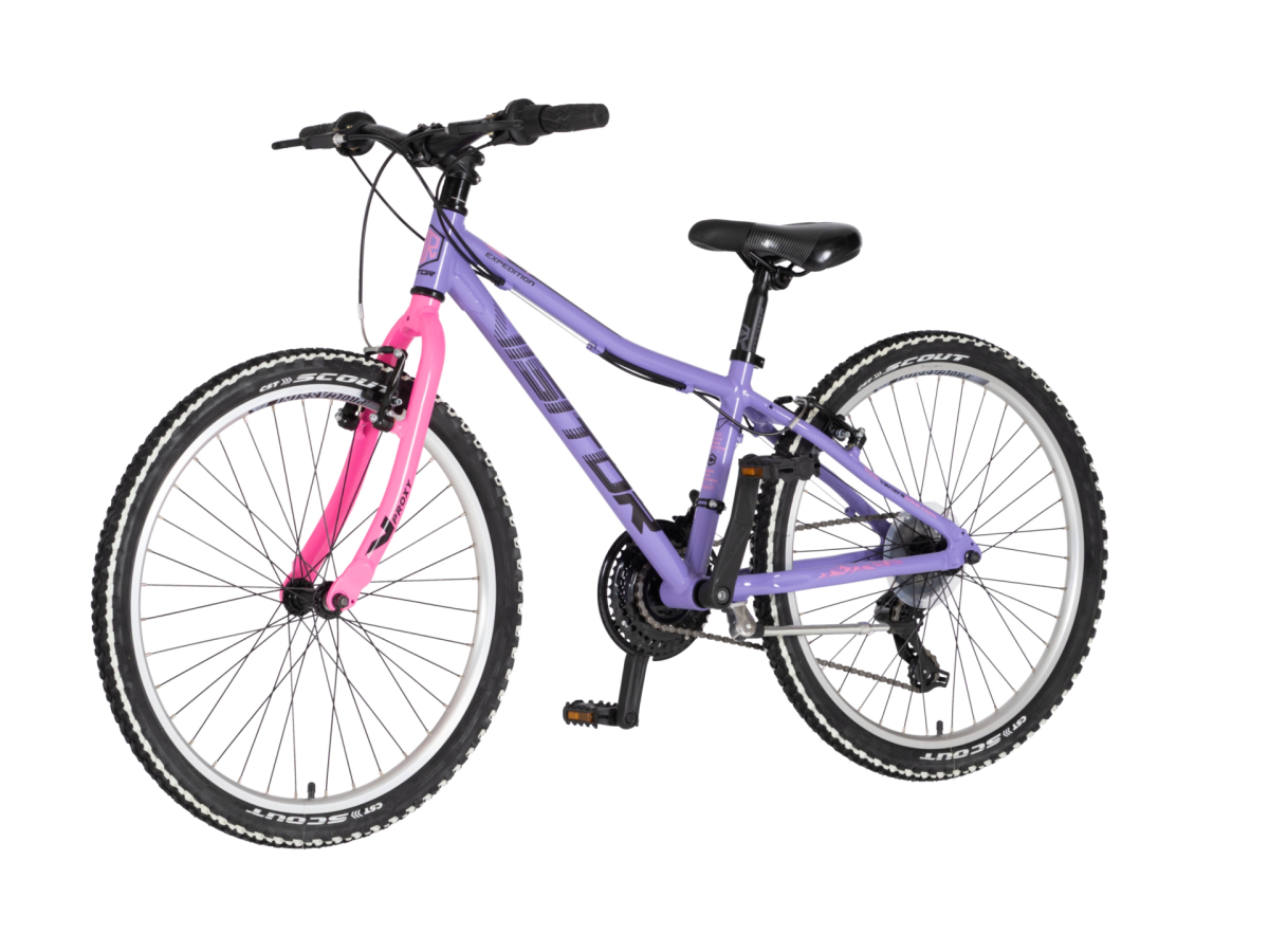 Bicikl Visitor Proxy Start 2.1 24" ljubičasto rozi