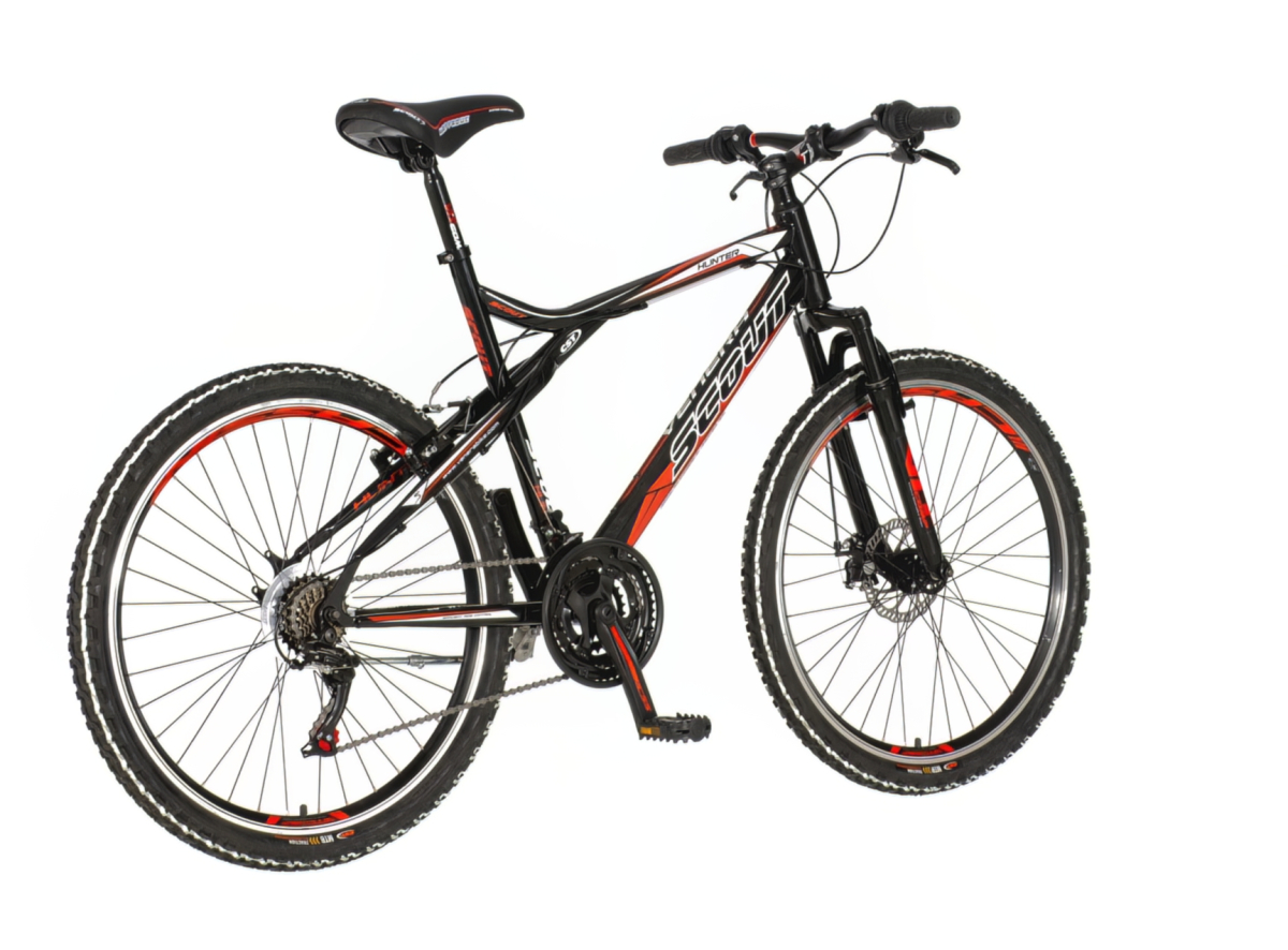 Bicikl Visitor Hunter 26" crno crveni