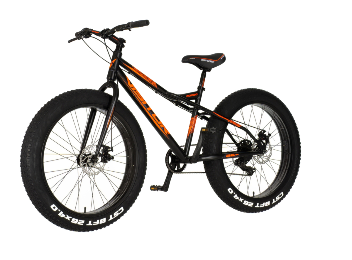Bicikl Visitor Fat bike 26" Bigfoot crno narandžasti