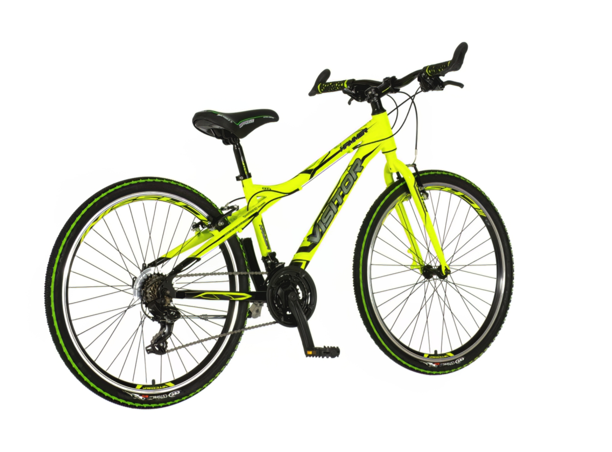 Bicikl Visitor Hammer 26" neon zeleno sivi