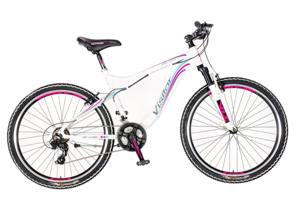 Bicikl Visitor Blade 26" belo roze