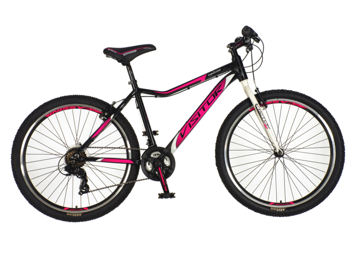 Bicikl Visitor Explosion 26" crno roze