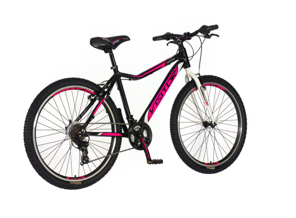 Bicikl Visitor Explosion 26" crno roze