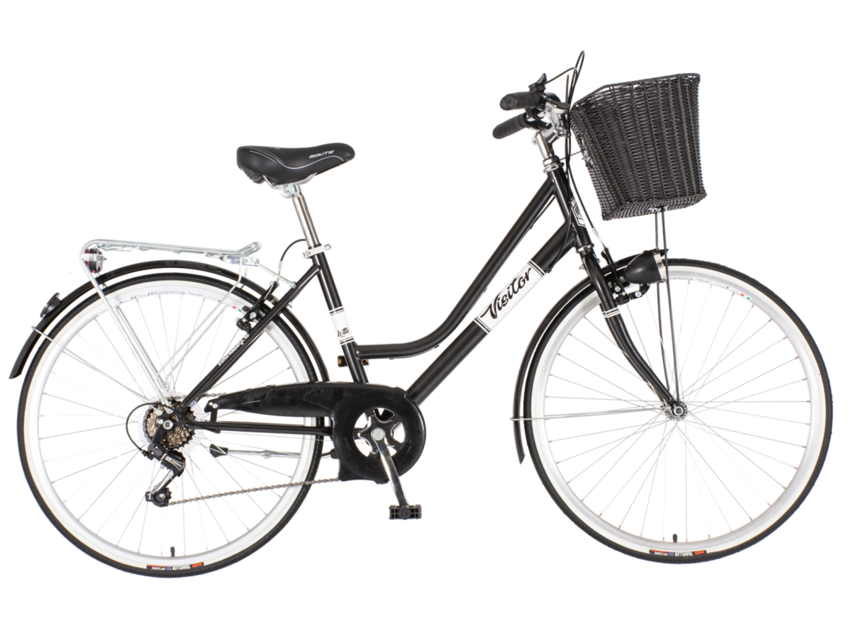 Bicikl Visitor Fashion Latte  26x1.3/8"  crni