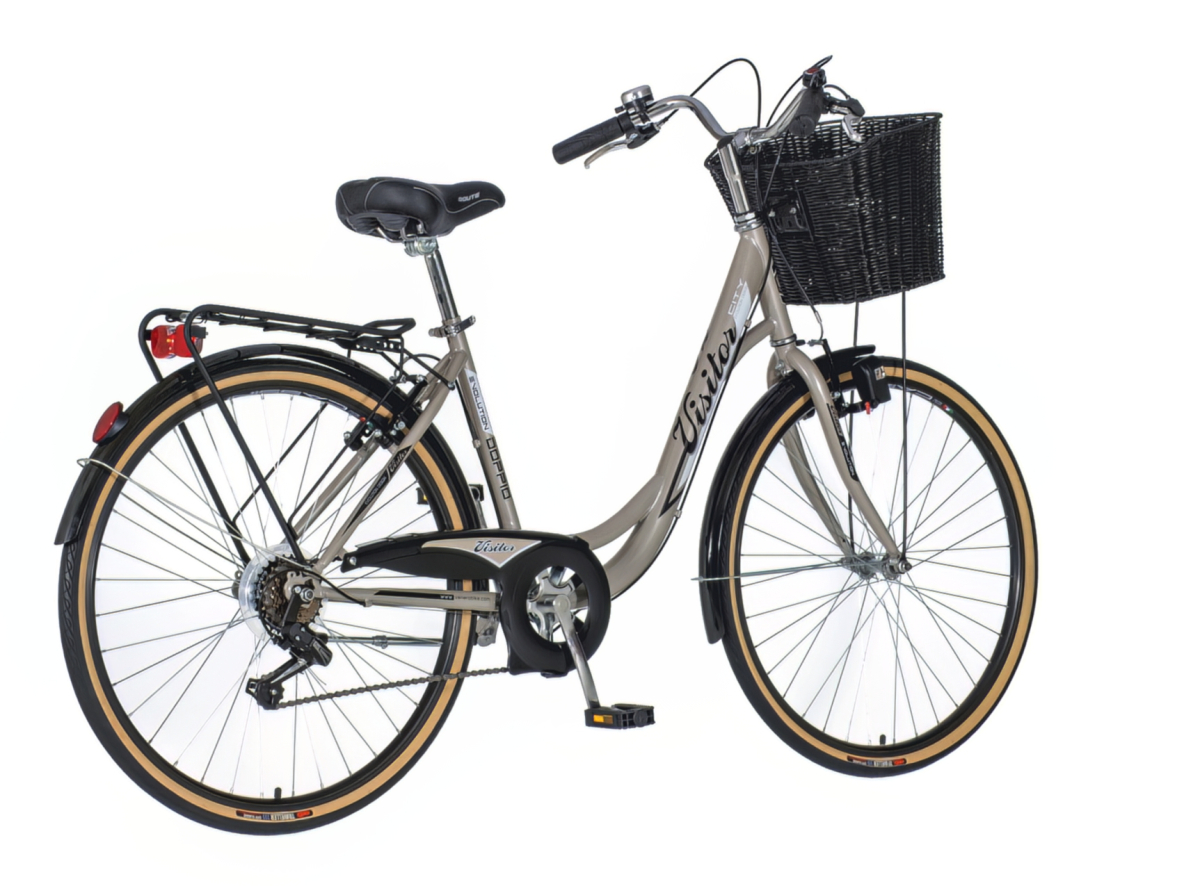 Bicikl Visitor Evolution 26x1.3/8" belo crni