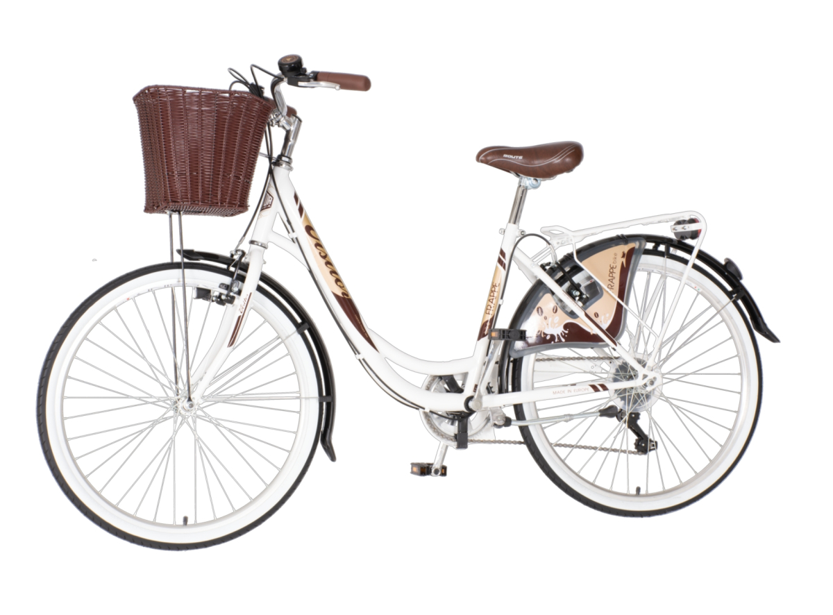 Visitor frappe bicikla belo krem-fas2612s6
