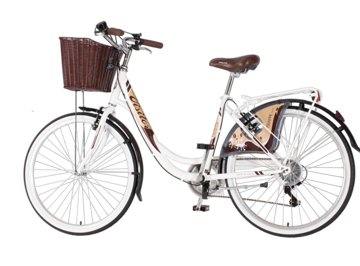 Visitor frappe bicikla belo krem-fas2612s6