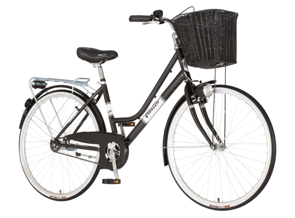 Bicikl Visitor Fashion Latte 26x1.3/8" crni