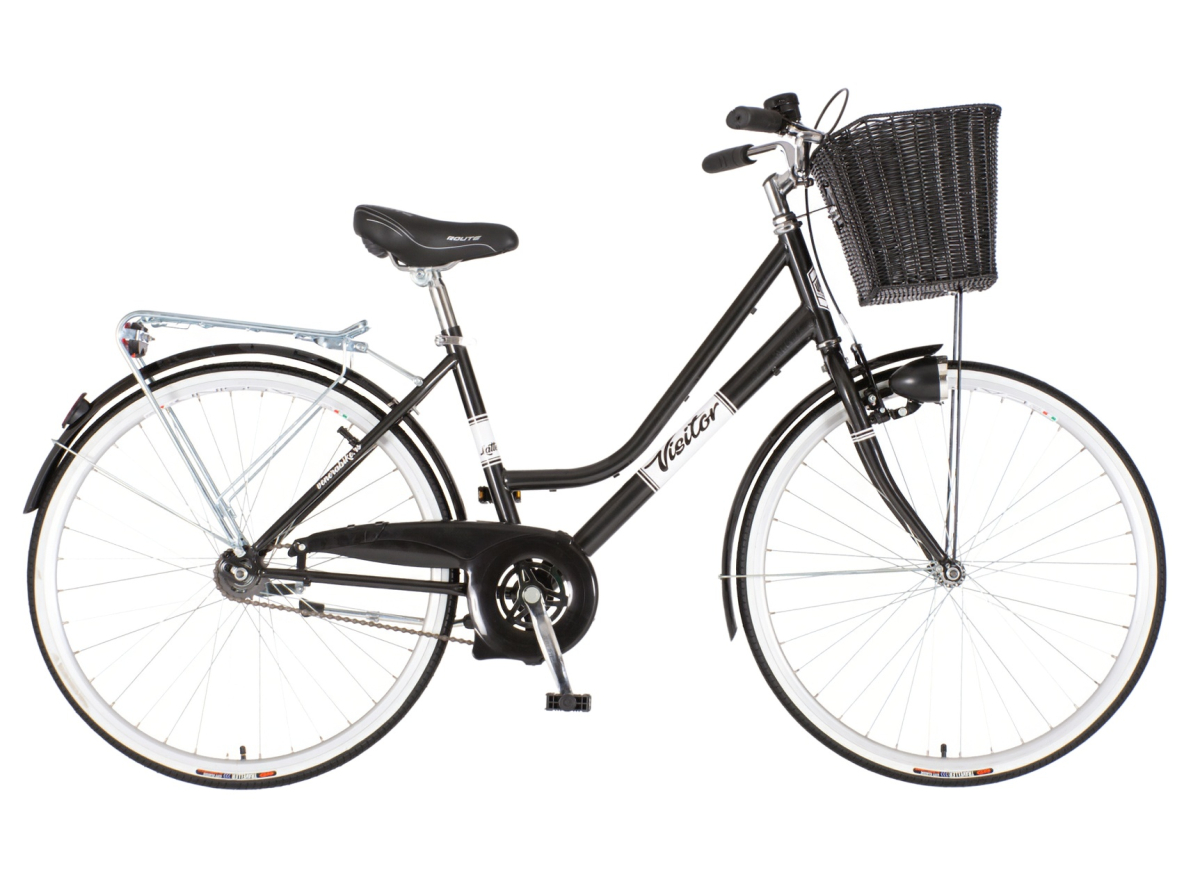 Bicikl Visitor Fashion Latte 26x1.3/8" crni