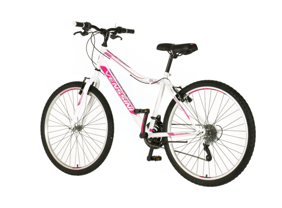 Bicikl Venssini Modena 26" belo roze