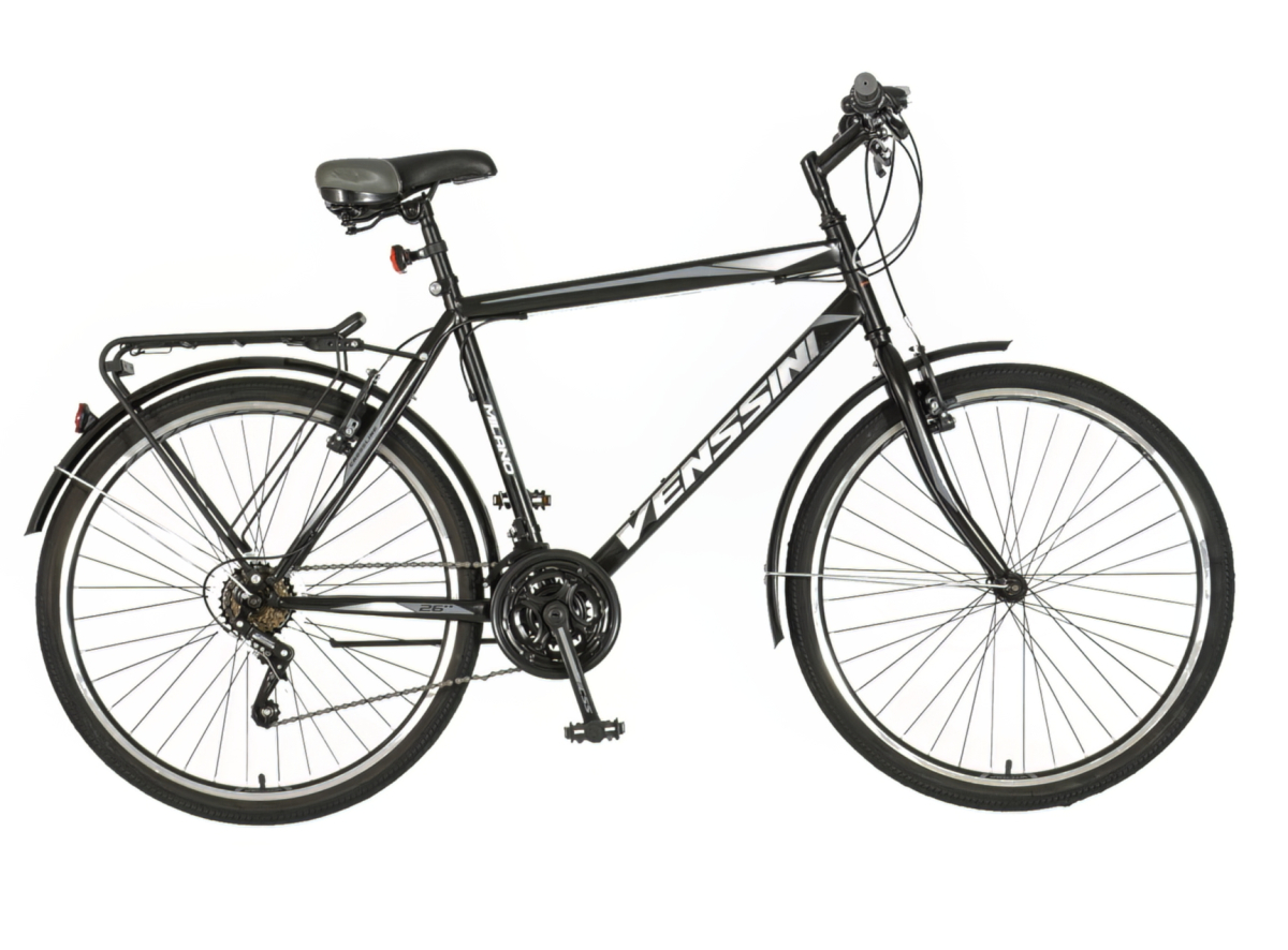 Bicikl Venssini Milano 26" crno sivi