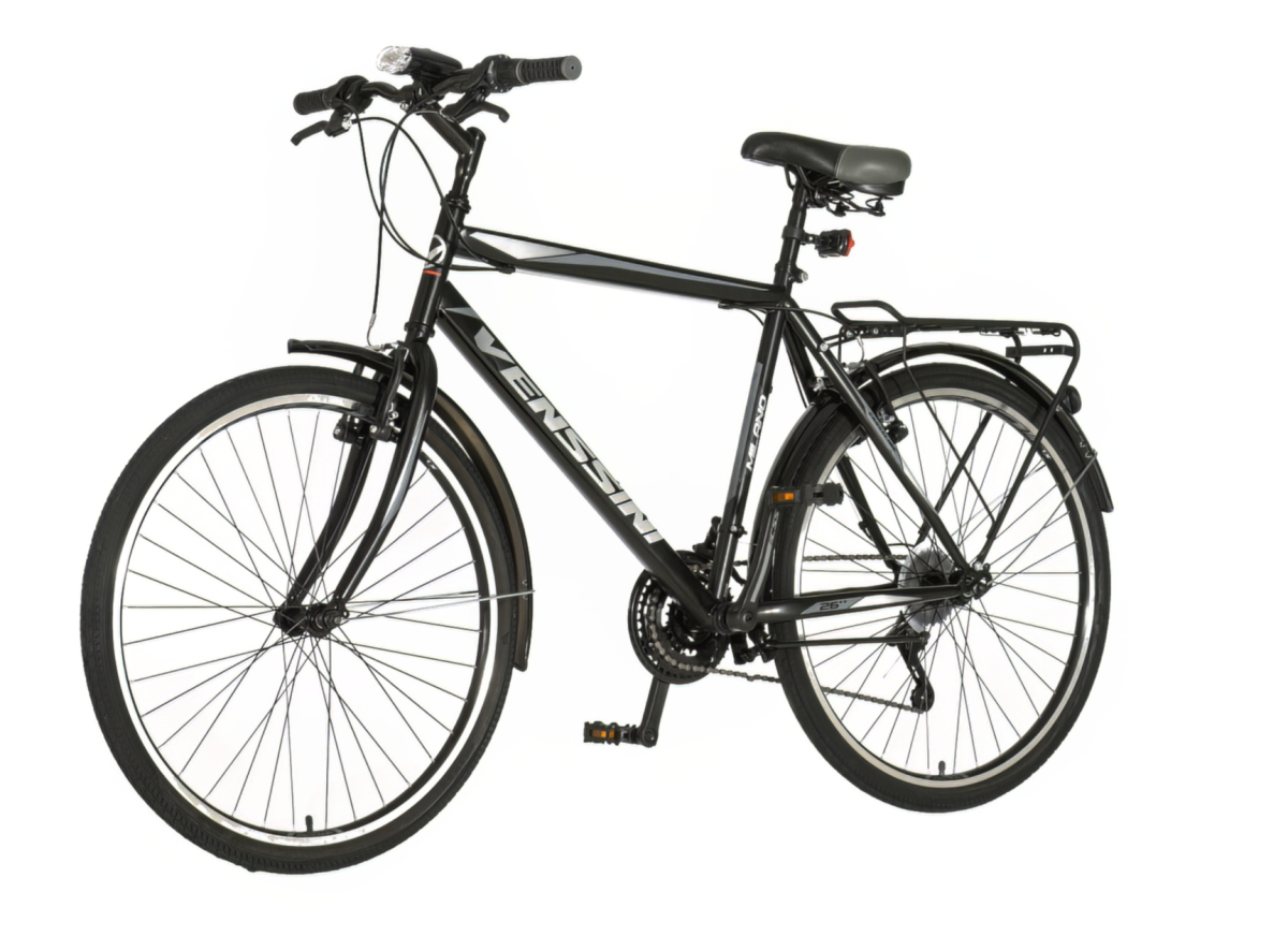 Bicikl Venssini Milano 26" crno sivi