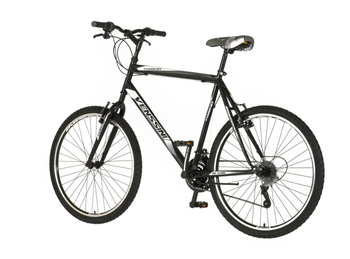 Bicikl Venssini Torino 26" crno sivi