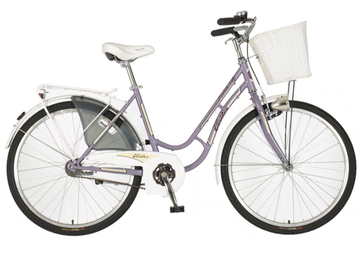 Bicikl Visitor Fashion Machiato 26x1.3/8"  ljubičasto beli