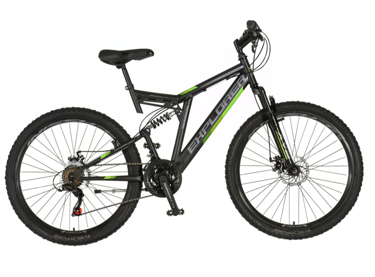 Bicikl Explorer Thunder full suspension 26" crno zleni