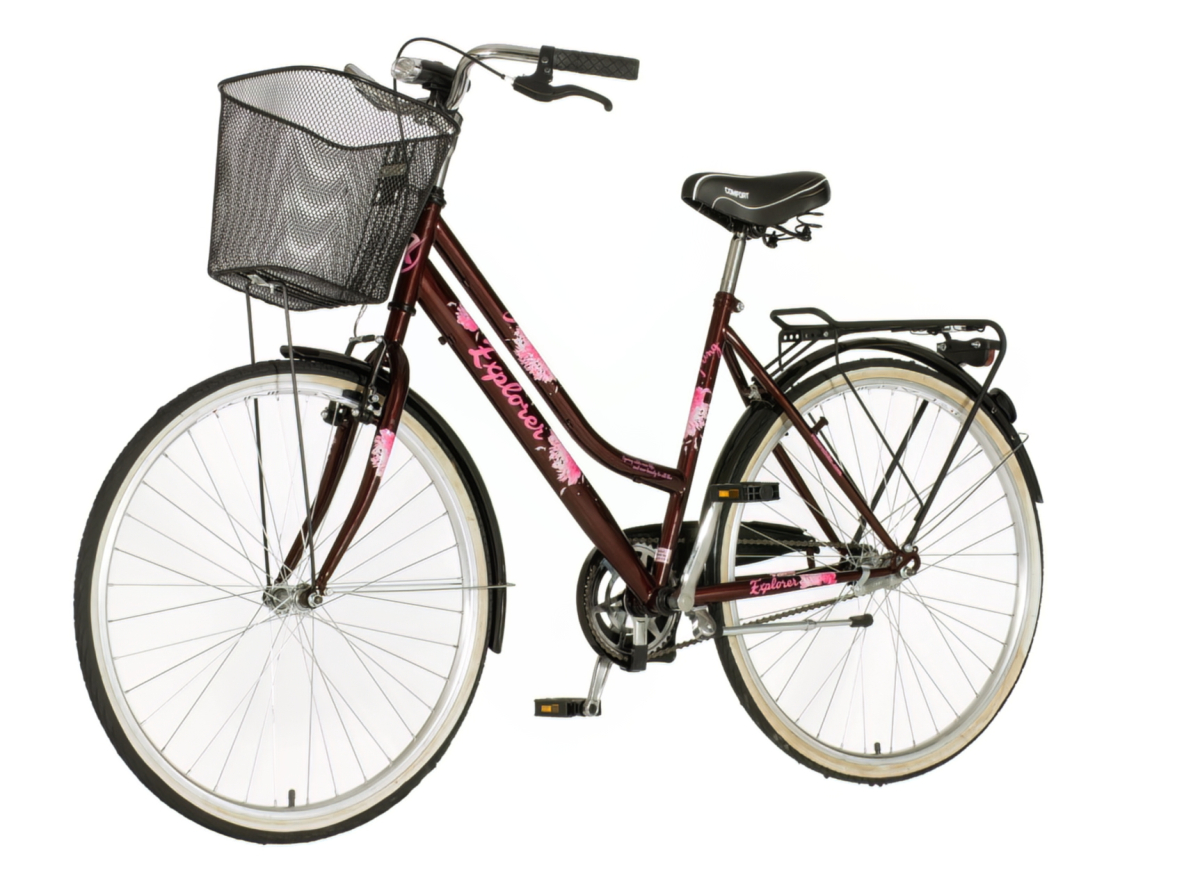 Explorer elite lady fashion bicikla bordo roza-eli261kk
