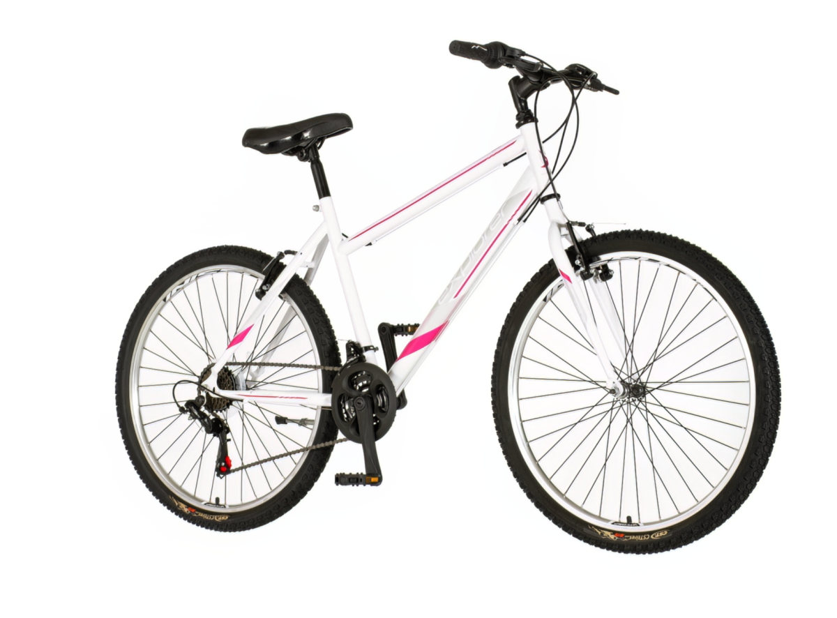 Bicikl Explorer Classic Lady 26" belo roze
