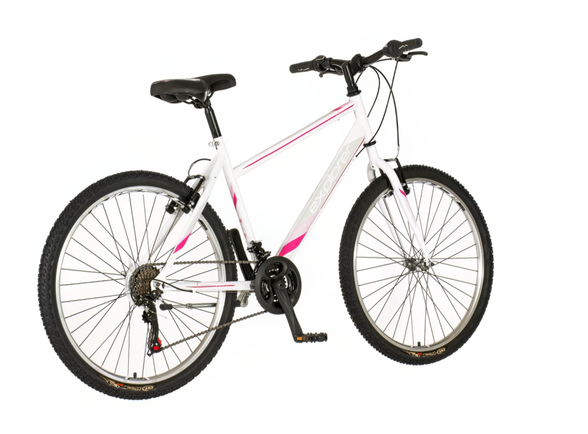 Bicikl Explorer Classic Lady 26" belo roze