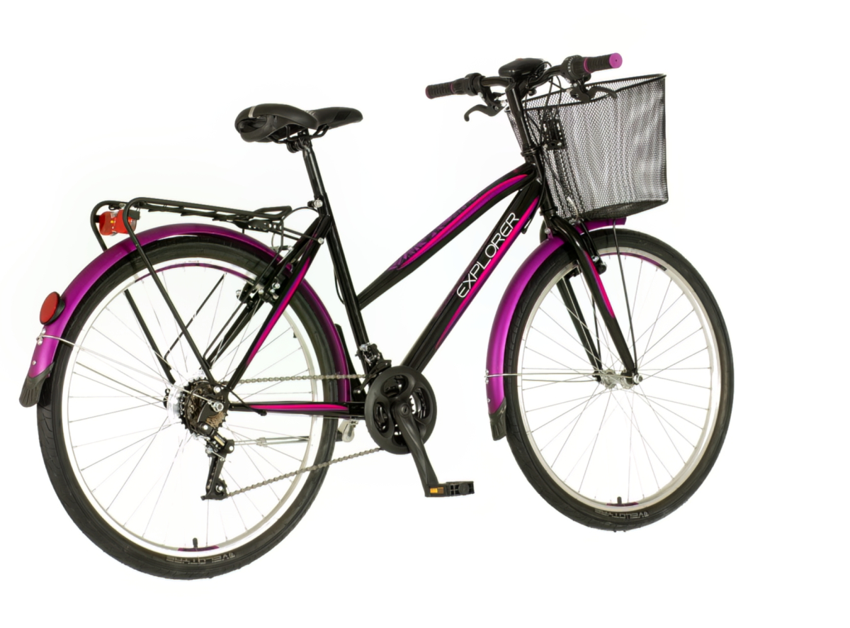 Bicikl Explorer Elite Lady 26" crno ljubičasti