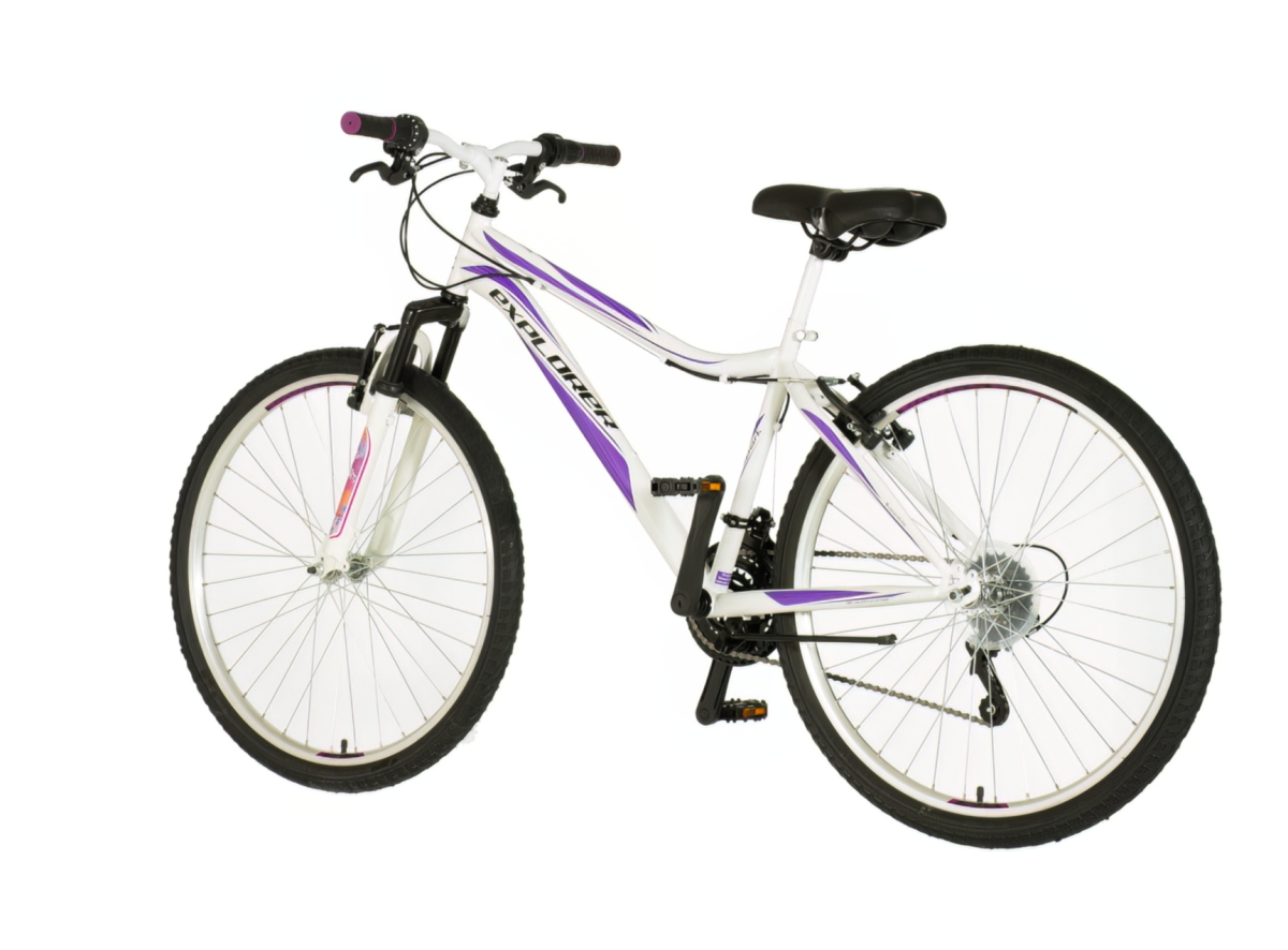 Bicikl Explorer Spark 26" belo ljubičasti