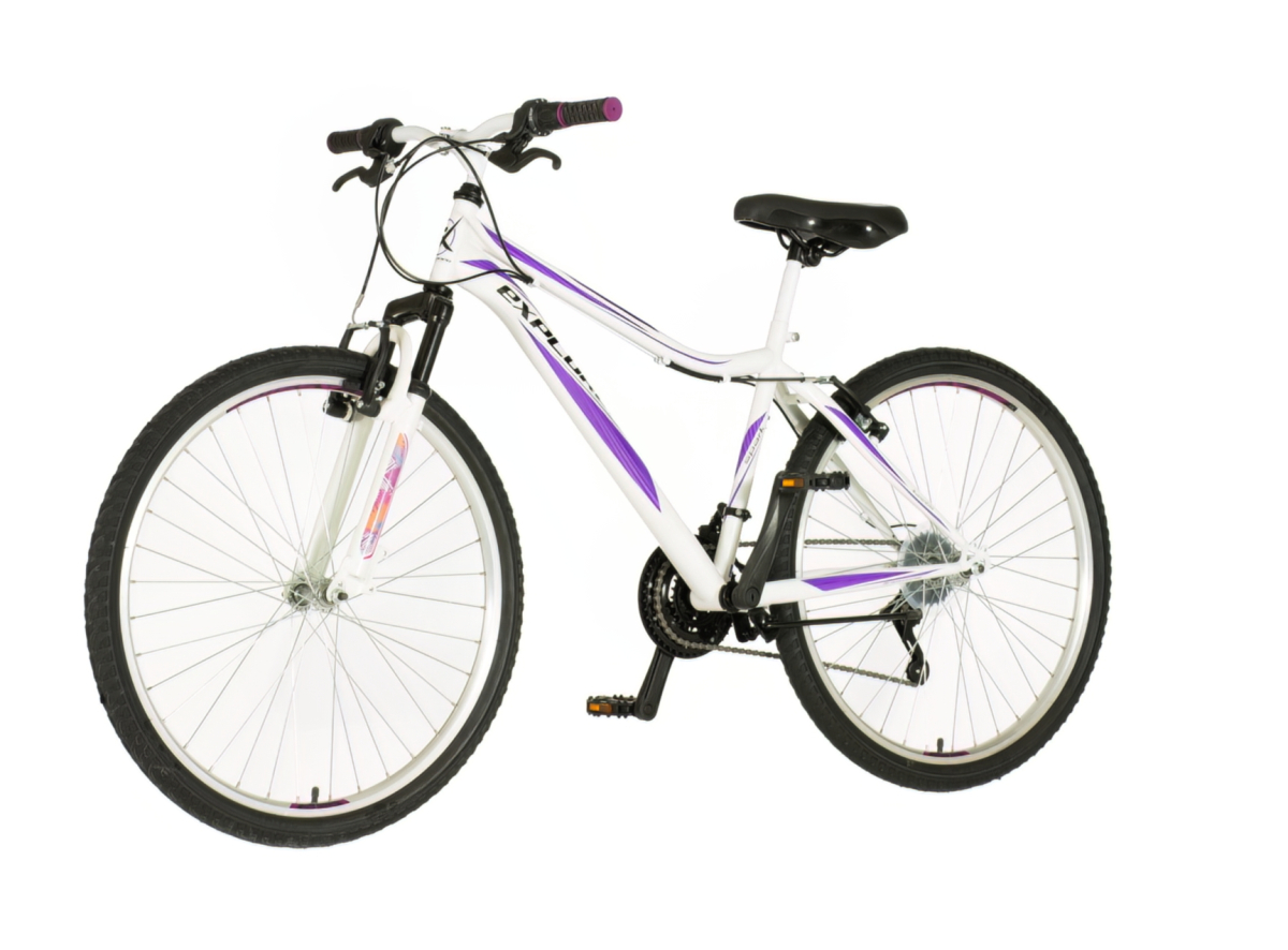 Bicikl Explorer Spark 26" belo ljubičasti