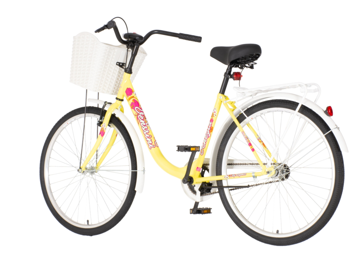 Bicikl Venssini Venecija 26" žuto roze