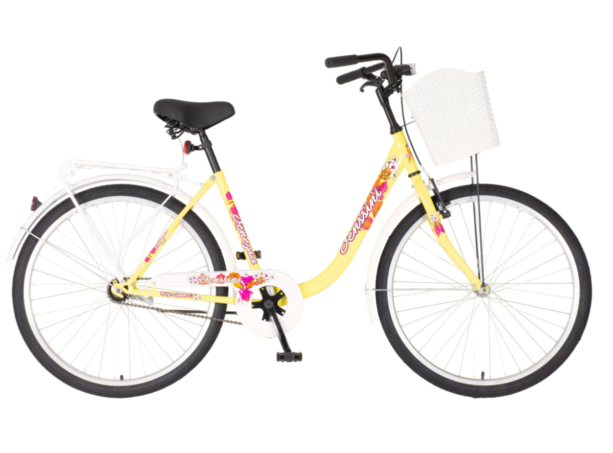 Bicikl Venssini Venecija 26" žuto roze
