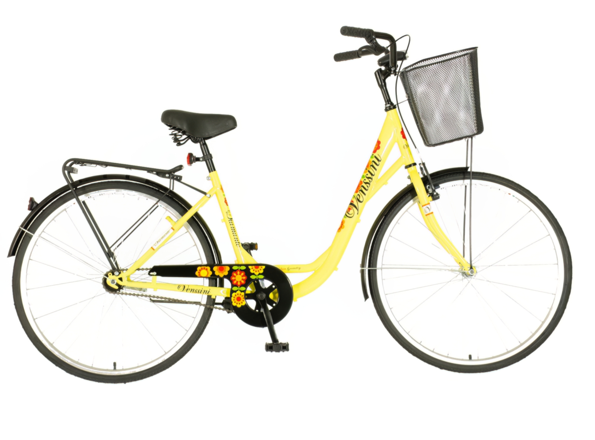 Bicikl Venssini Diamante 26x1.3/8" žuto crni
