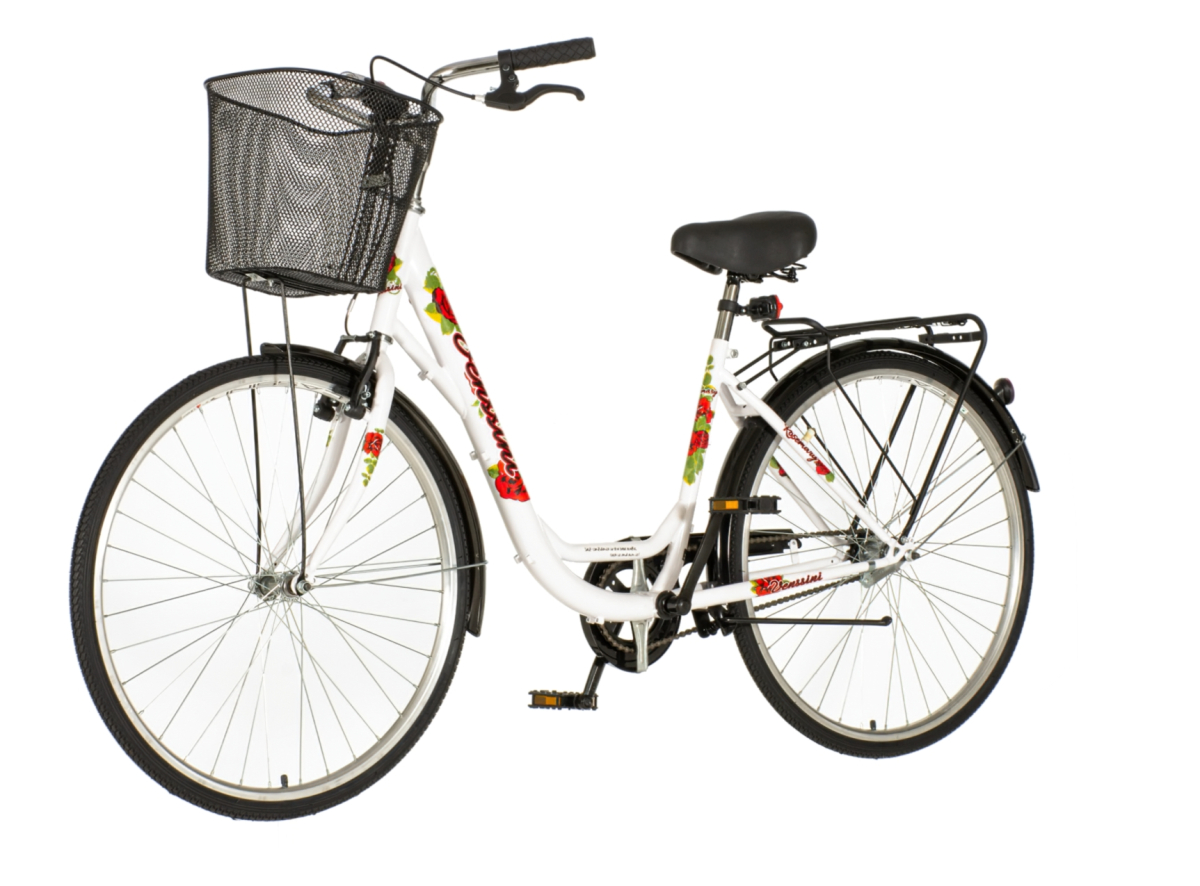 Bicikl Venssini Diamante Rosemary 26x1.3/8" belo roze