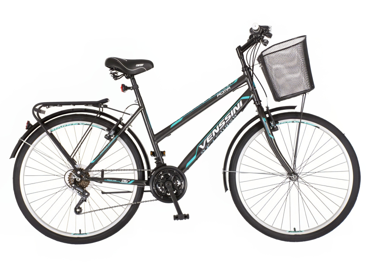 Bicikl Venssini Roma 26" sivi