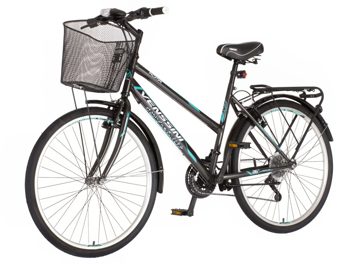 Bicikl Venssini Roma 26" sivi