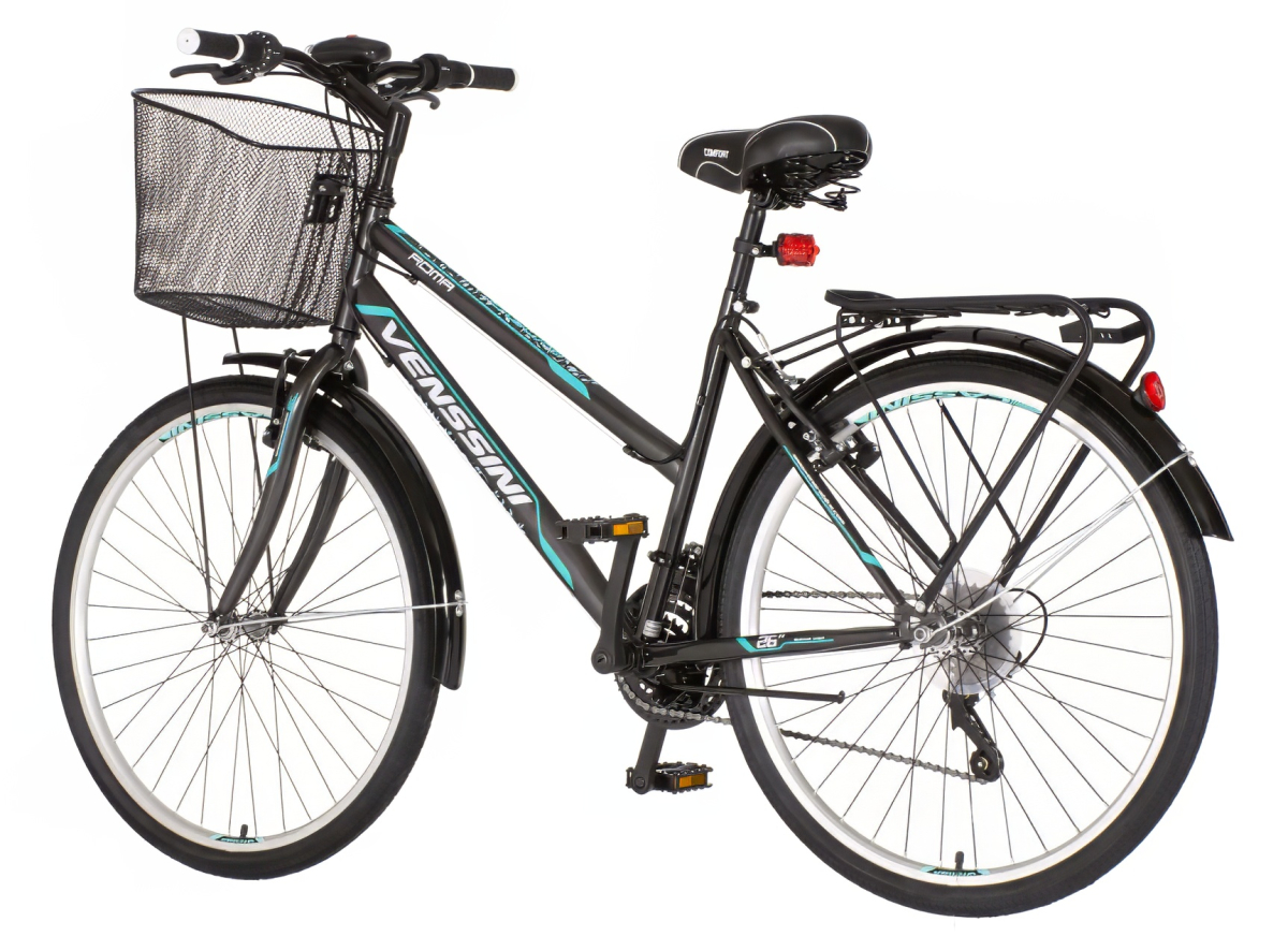 Bicikl Venssini Roma 26" sivi